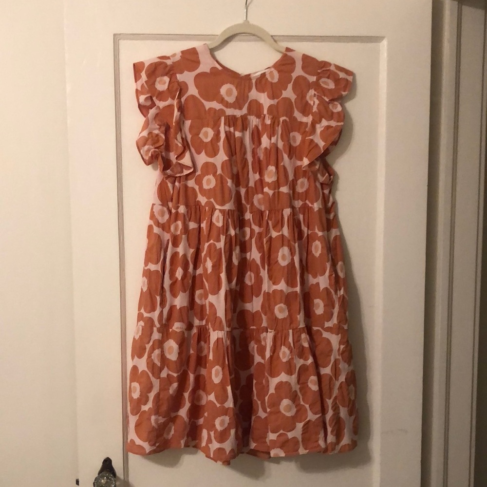 Jacquie the Label Flower Ruffle Sundress